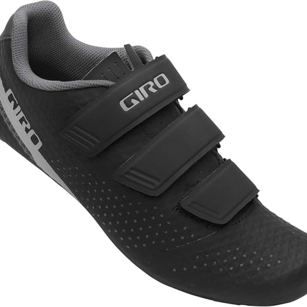 Giro Women's Black and Gray Three-Strap Cycling Shoes